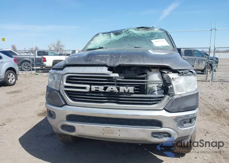 2019 Ram 1500 Big Horn/Lone Star 4X4 5'7 Box from USA, damaged, VIN 1C6SRFFT6KN847542